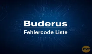 Buderus Fehlercode Liste (PDF) – Alle Fehlercodes und Lösungen auf Deutsch